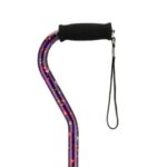 1070PB Nova Offset Adjustable Cane Purple Bliss (300 Lbs Weight Capacity)