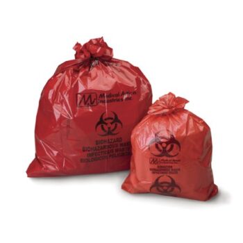 172M Infectious Waste Bag 44 gal. 38"x45" Printed Bag of 25