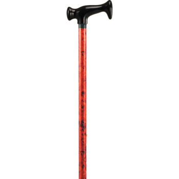 2033 Nova Straight Handle Adjustable Cane Mahogany Swirl