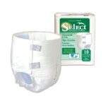 3666BAG Select Disposable Briefs X-Small Bag of 10