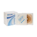125264 Convatec Stomahesive Wafer with Flexible Collar Tan 1 3/4" 45mm Box of 10