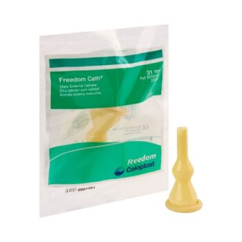 8205 Coloplast 31mm Self-Adhesive Latex Condom Catheter, Intermediate