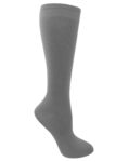 386-PEW 12" Premium Compression Socks Pewter ( 15 - 18mmhg compression)