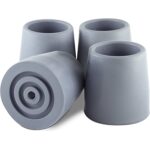 40023GR Nova Rubber Walker Tip Grey (4200 Models) Pair