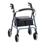 4222GN Nova Zoom 4-Wheel Walker (22" High Seat, 8" Wheels) Green