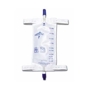DYND12574 Medline Leg Bag 19oz 600mL(Twist-Valve drain port) (RX)
