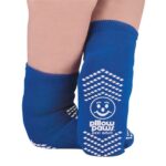 1099 Pillow Paws 3X-Large Royal Blue Skid Socks