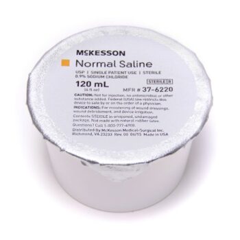 37-6220 McKesson 0.9% Sodium Chloride 120ml (RX)