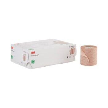 1533-2 3M Micropore Paper Tape Tan 2" Box of 6