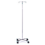 6081 Nova I.V. Pole, With 2-Hook Attachment