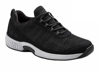 619 Orthofeet Lava Men's Athletic Shoe Black