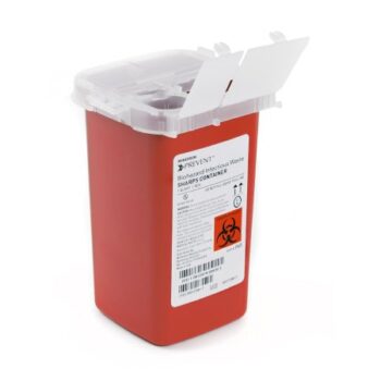 065 Mckesson 1qt Sharps Container