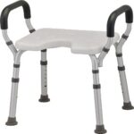 9039 Nova Bath Seat With Padded Arms, Hygienic cutout