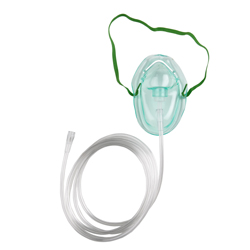 O2MASK-ADULT Roscoe Adult Oxygen Mask with 7' Tubing