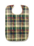 MDTAB4133PLD Medline Tartan Print Bib w/Snap