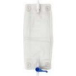 9814 Hollister Leg Bag with Drain Lever 19oz (Latex-Free)