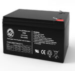 DCM0012 Interstate Battery 12 AMP, Sealed (For Portable Scooter Go-Go)