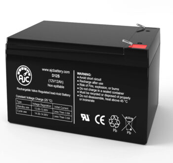 DCM0012 Interstate Battery 12 AMP, Sealed (For Portable Scooter Go-Go)