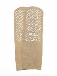 MDT211218XLIH Medline Gripper Safety Socks X-Large (Beige)