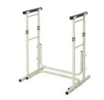 B5041 Essential Free Standing Toilet Safety Frame W/ Rack (Height Adjustable)