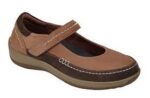 OrthoFeet Women's Mary Janes Shoe Athens BEIGE