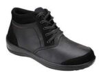 OrthoFeet Women's Boot Shoe Milano BLACK