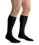 110495 Jobst ActiveWear Knee CT Large Medical Compression Socks 20-30mmHg Black