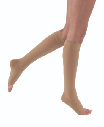 114628 Jobst Relief Knee 20-30mmHg X-Large OT Compression Stockings, Beige