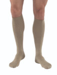 110797 Jobst Men's Knee Hi Dress Socks 8-15mmHg Khaki Medium